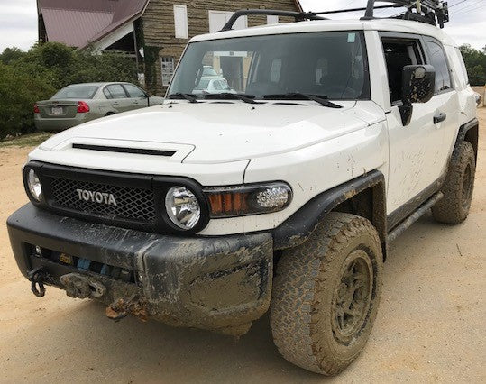 FJ Bumper Muddy